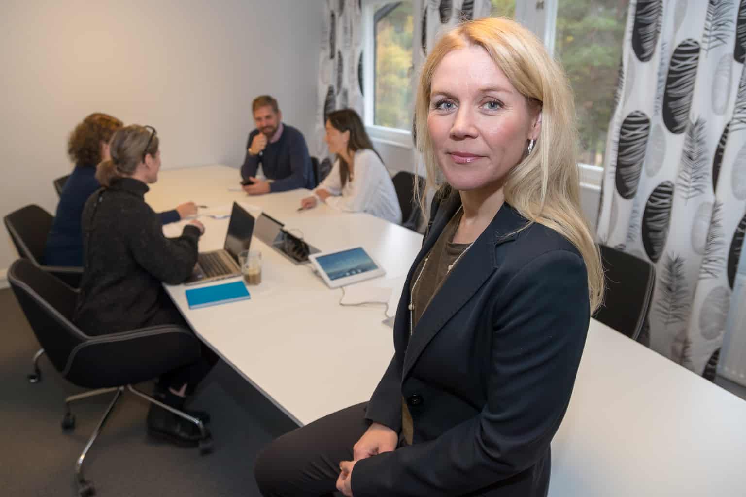 Cecilia Norberg, vd Fyrfasen Energi. Foto: Morgan Grip