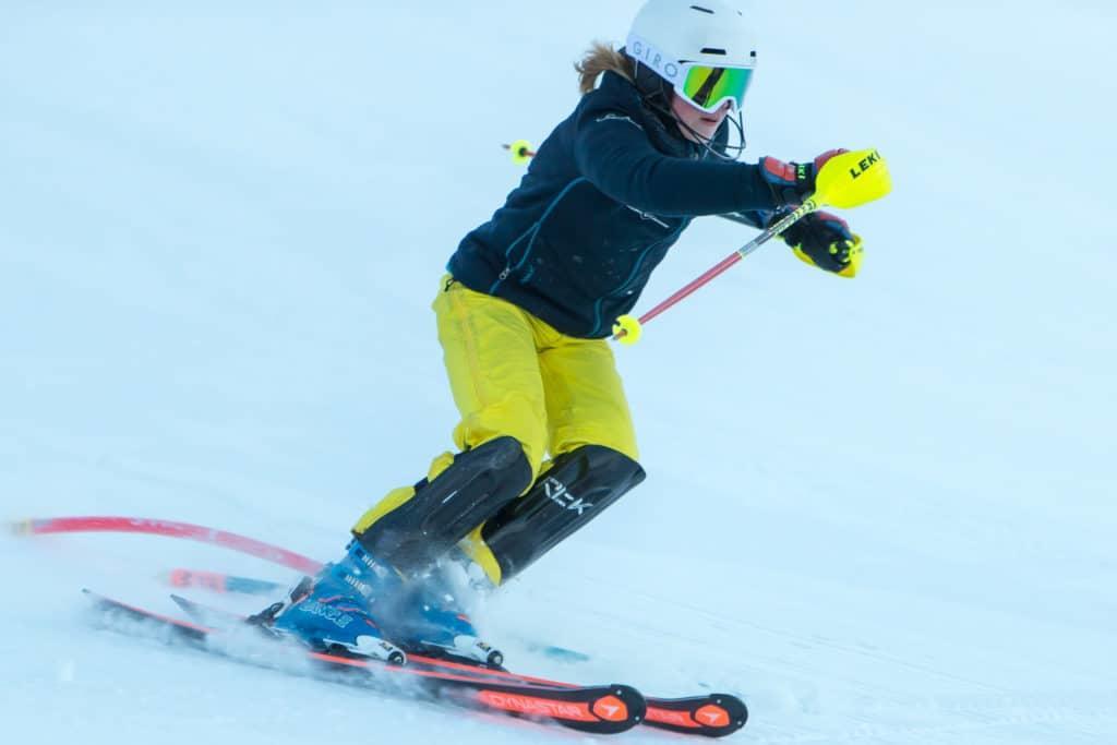 Den nationella idrottsutbildningen inom alpint får fler och fler elever. Nu går 18 elever den alpina grenen. Foto: Morgan Grip