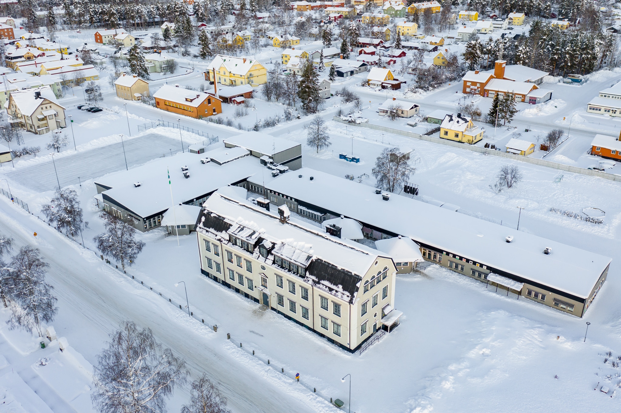Norra skolan Sveg. Foto: Morgan Grip