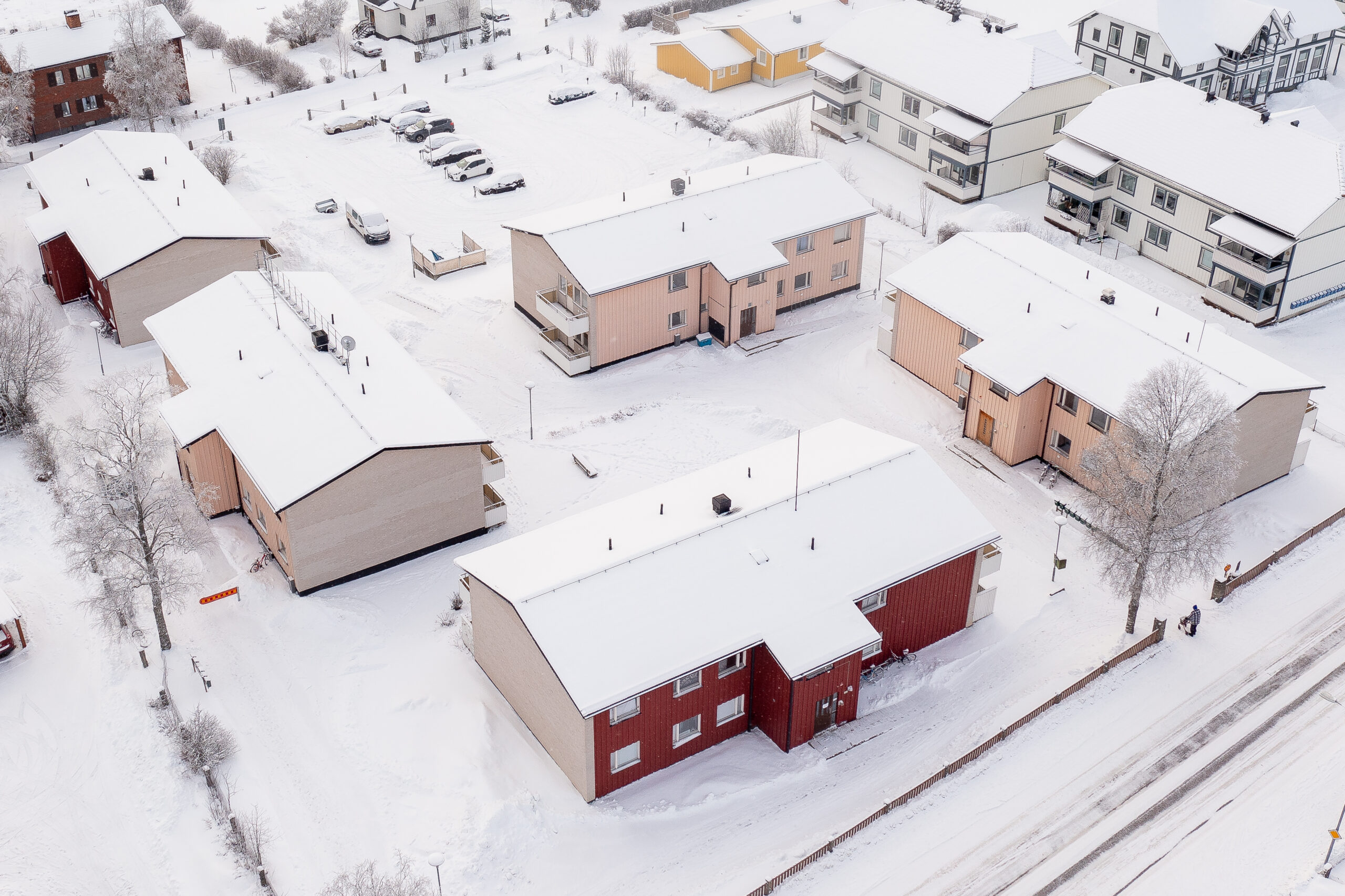 Härjegårdar säljer fastigheten Domaren 13, Färjegatan 5A-5E i Sveg. Foto: Morgan Grip