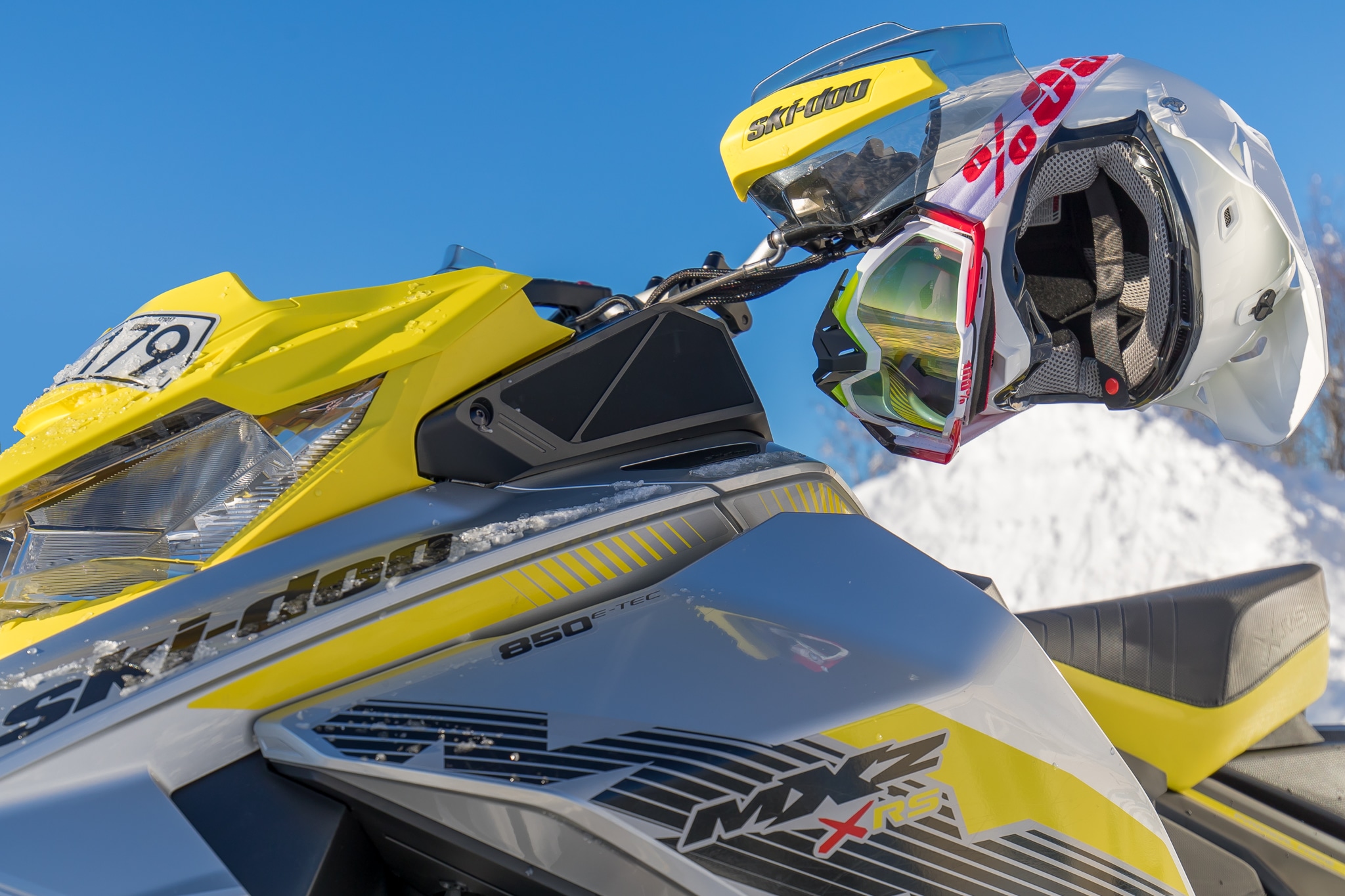 Snöskoterliv. Foto: Morgan Grip