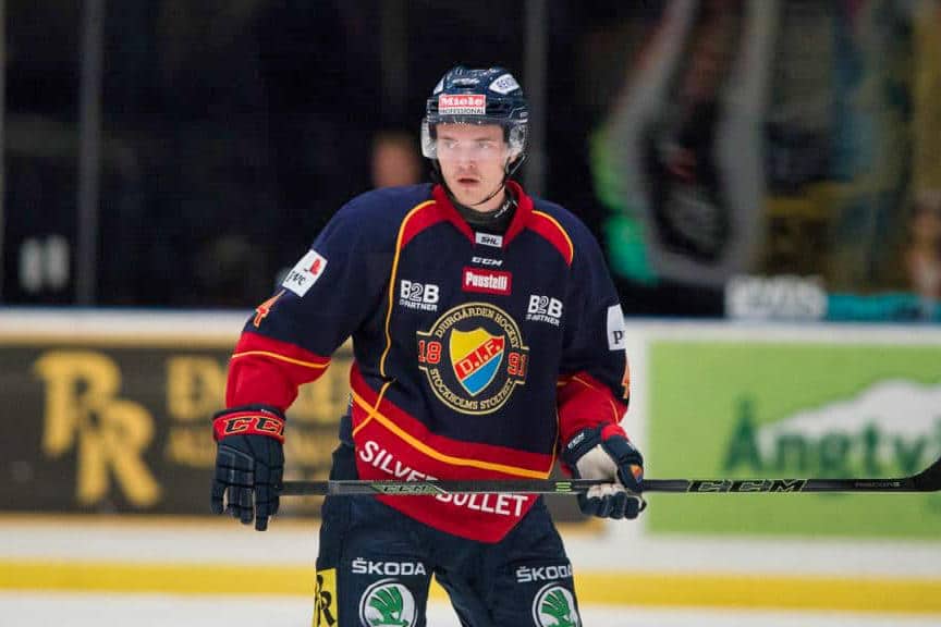 Hockeykarriären är över för Marcus Högström, det meddelade han till Djurgårdens IF under fredagen. Foto: Johan Salén