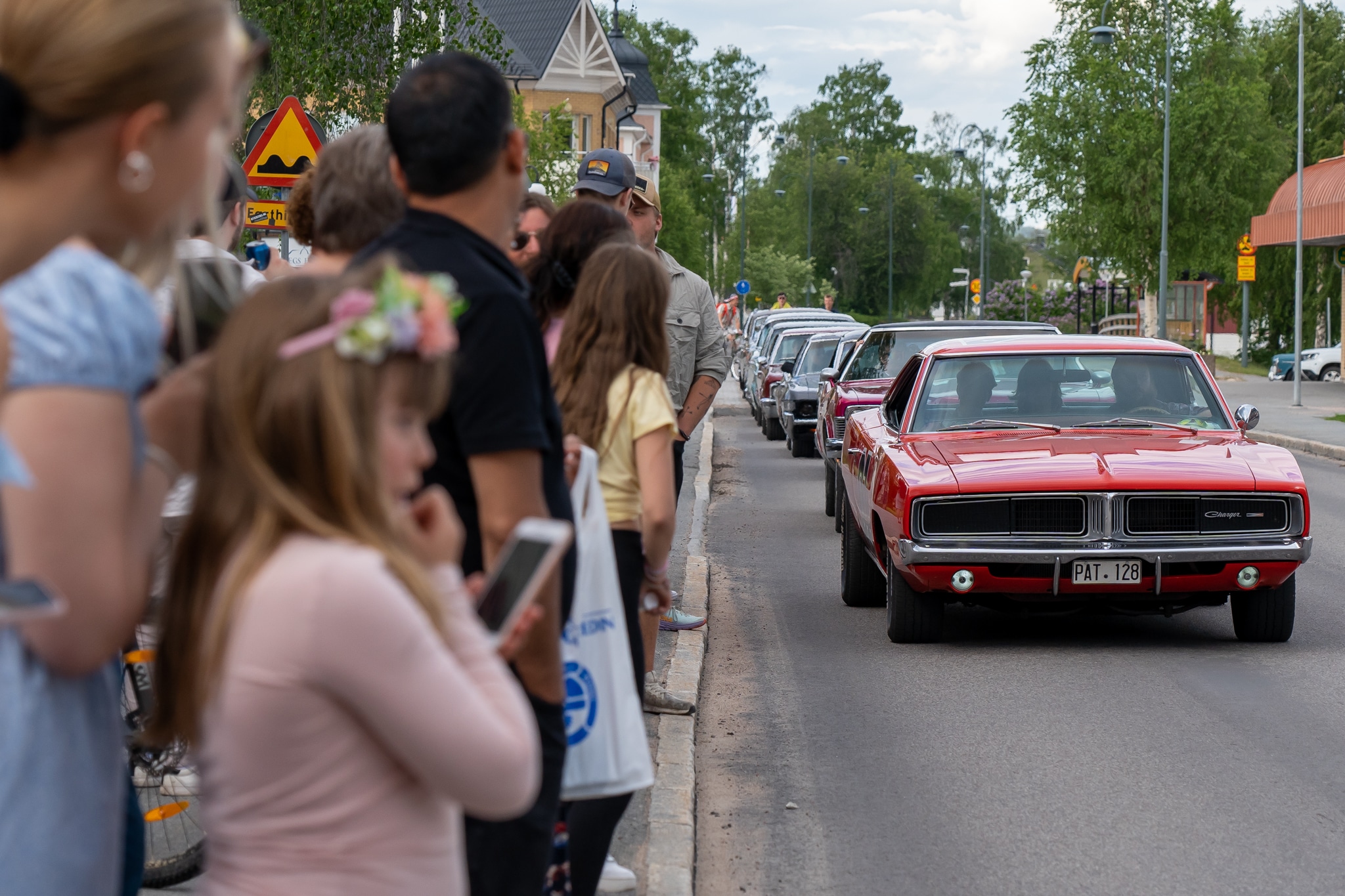 Här anländer årets studenter till studentbalen