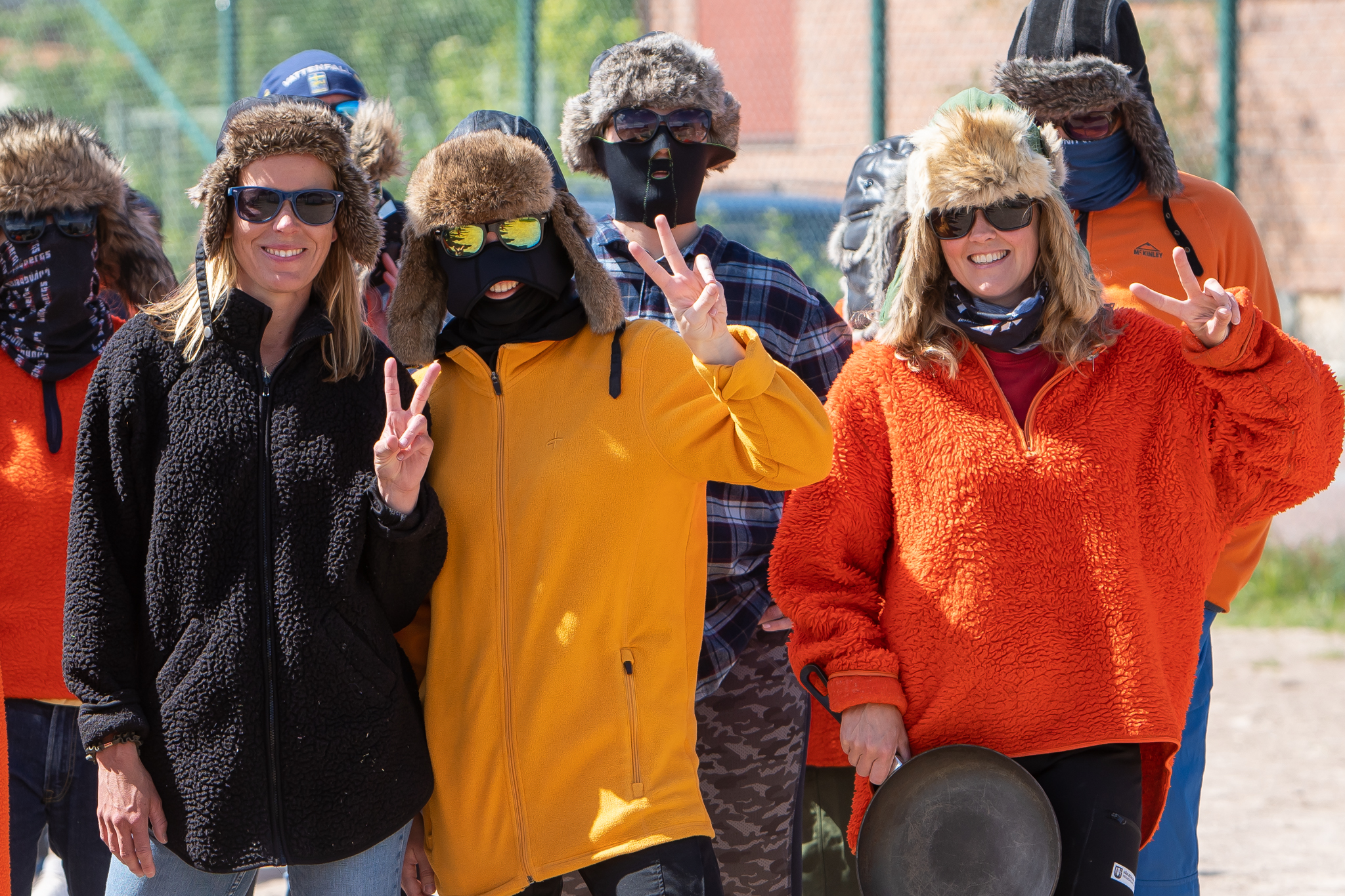 Lärarna vann Norra skolans prestigefyllda brännbollsmatch. Foto: Morgan Grip