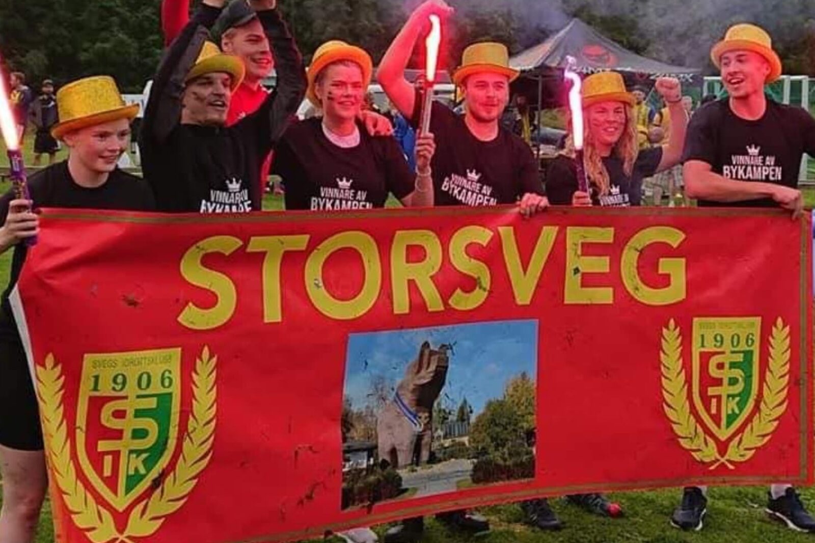 "Storsveg" vann bykampen 2022. Foto: Pia Jäderberg.