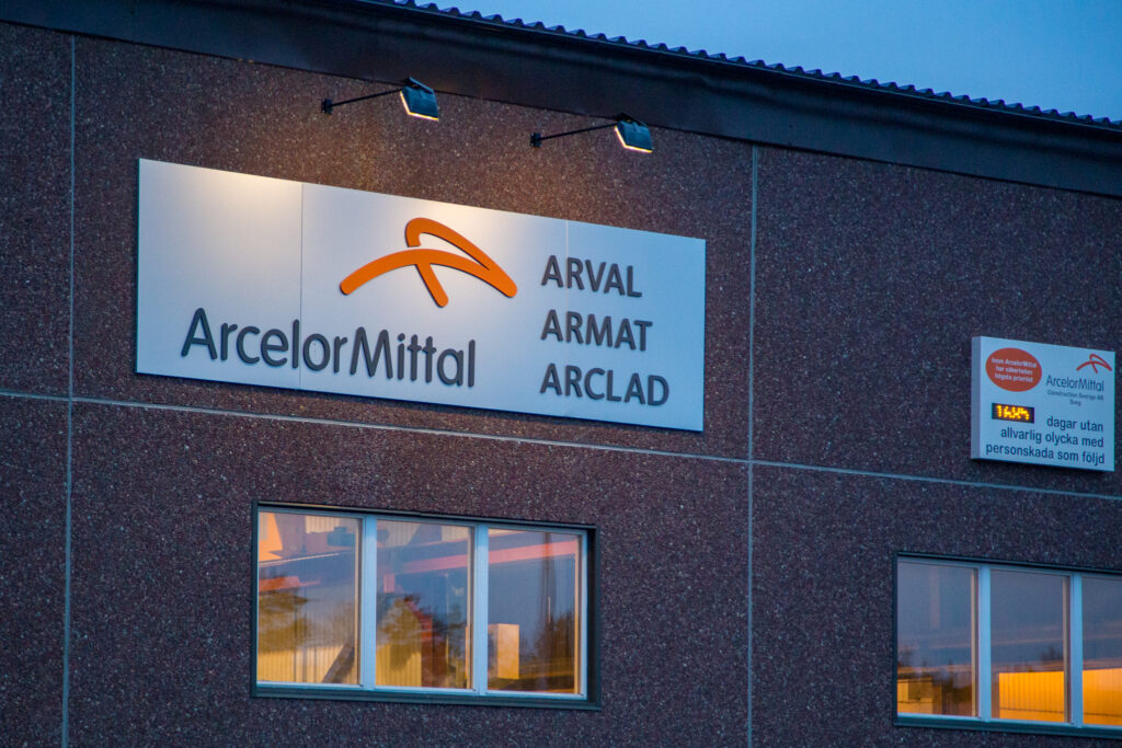 Plåt för två miljoner stals från ArcelorMittal i Sveg