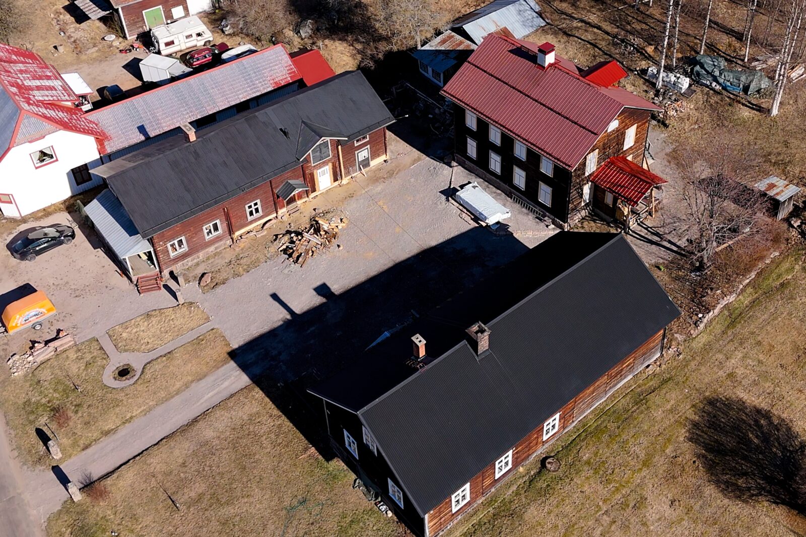 Roland Cedermark-gården i Älvros. Foto: Morgan Grip