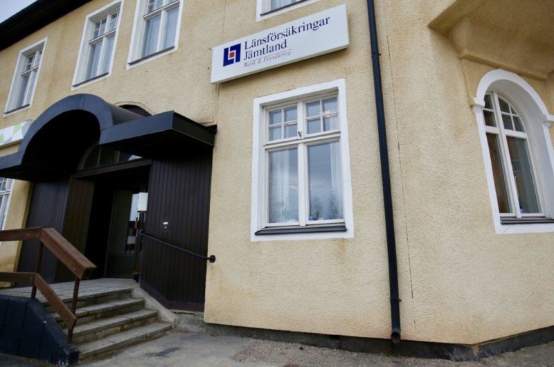 Länsförsäkringar stänger kontoret i Sveg. Foto: Morgan Grip