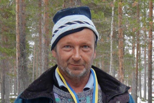 Lars Westlund från Herrö, svensk mästare i mormyskafiske. Foto: Privat
