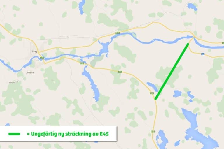 Nu startar vägbygget – E45 får ny sträckning förbi Sveg – Sveg.se